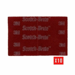 Paño Fibra Abrasiva 3m Scotch-brite 7447 Pro Lija X 10u en internet