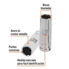 Bocallave Tubo Dado Largo Saca Bujias 5/8 Truper 13365 - comprar online