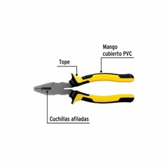 Pinza Universal 8 Pulgadas Electricista Pretul 22674 en internet
