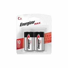 2 X Pilas C Mediana Energizer Max E93 Pilas Alcalinas 1.5v