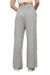 Calça Pantalona de Viscolycra com bolsos Cinza na internet