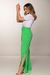 Calça Pantalona Viscose Fenda Zipituka Verde - comprar online