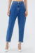 Calça Jeans Feminina Ballon Cintura Alta Azul - comprar online