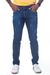 Calça Jeans Skinny Escuro Bleach Masculina Azul na internet