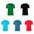 Kit 10 Camisetas Masculinas Malha Fria 100% Poliéster Top Lisas - We Happy Shop