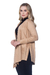 Cardigan Suede Alongado Zipituka 923 Bege na internet