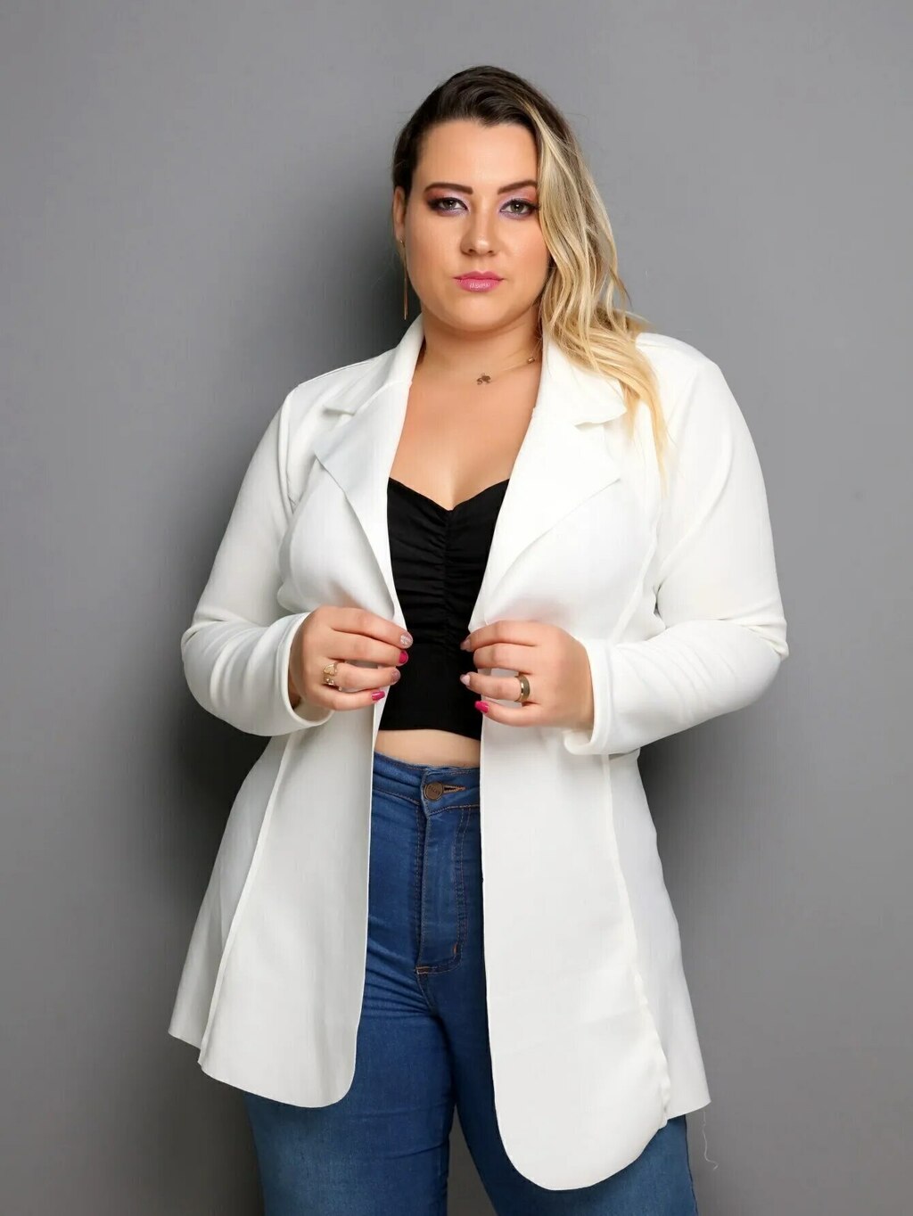 Max blazer feminino plus size Tamanho G1 G2 G3