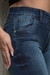 Calça Jeans Skinny Feminina Básica Lavagem Média Azul - We Happy Shop