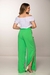 Calça Pantalona Viscose Fenda Zipituka Verde na internet