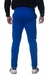 Calça Jogger Moletom Bolsos Básica Masculino Azul - loja online