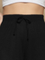 Calça Pantalona Feminina Wide Leg em Moletinho Preto - loja online