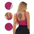 Top cropped Feminino Fitness premium com alça e recortes - comprar online