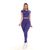 Conjunto Feminino Moda Fitness Para Academia Calça E Cropped Estampa Modelo 3D - We Happy Shop