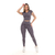 Conjunto Feminino Moda Fitness Para Academia Calça E Cropped Estampa Modelo 3D