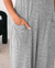 Macacão Longo Feminino com bolsos Comfy na internet