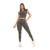 Conjunto Feminino Moda Fitness Para Academia Calça E Cropped Estampa Modelo 3D na internet