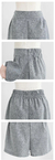 Conjunto Shorts e camisa de linho de algodão feminino - loja online