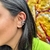 Brinco Earcuff Malu na internet