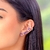 Ear cuff Gotas Tanzanita