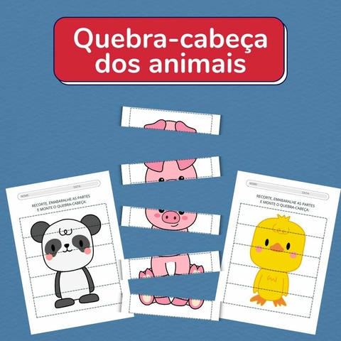 Quebra - Cabeça 0 ao 20 - Comprar em Cindy Gutiez