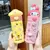 Garrafa Térmica Sanrio Hello Kitty 316 Stainless Steel Thermos, Kuromi Kawaii, My Melody, Cinnamoroll, Pochacco, 350ml na internet