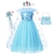 Imagem do Vestido Frozen Elsa Cosplay Dress Fantasia Menina Anna Halloween Festa de Aniversário