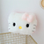 Sanrio Hello Kitty Almofada de Pelúcia macio fofo travesseiro confortável. Decoração