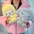 Imagem do Pelúcia 12cm modelo chaveiro e de 20CM Kuromi Hello Kitty My Melody Cinnamoroll