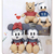 Disney Vintage Mickey Minnie Pooh e Pato Donald de pelúcia, 28cm Disney 100 Anos