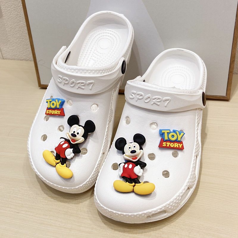 Crocs Disney Eva Branco Mickey Minnie Mouse TAM 36 ao 40. Se