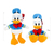 Disney Pato Donald e Daisy Margarida Pelucia Brinquedo boneca de pelúcia 30cm - comprar online