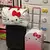 Bolsa Sanrio Hello Kitty Bolsa De Viagem, Kawaii, Grande Capacidade