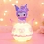 Sanrio Kuromi Cinnamonroll Lua LED Night Light, Ornamento de Mesa, Luminária - comprar online