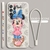 Capa de telefone com cordinha Minnie para Samsung Galaxy A73 A54 A34 A53 A33 A52 A32 A22 A71 A51 A21S 4G 5G - comprar online