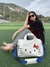 Bolsa Kawaii Hello Kitty portátil para mulheres, Bolsas de Ombro, Desenhos Anim na internet