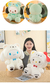 Sanrio Hello Kitty, Pochacco, Cinnamoroll e Kuromi de Pelúcia Sanrio fofo, 25cm / 35cm / 45cm - Bailarina de Papel