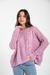 Sweater trenza calada - comprar online