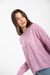 Sweater trenza calada - comprar online