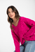 Sweater escote v trenzado - comprar online