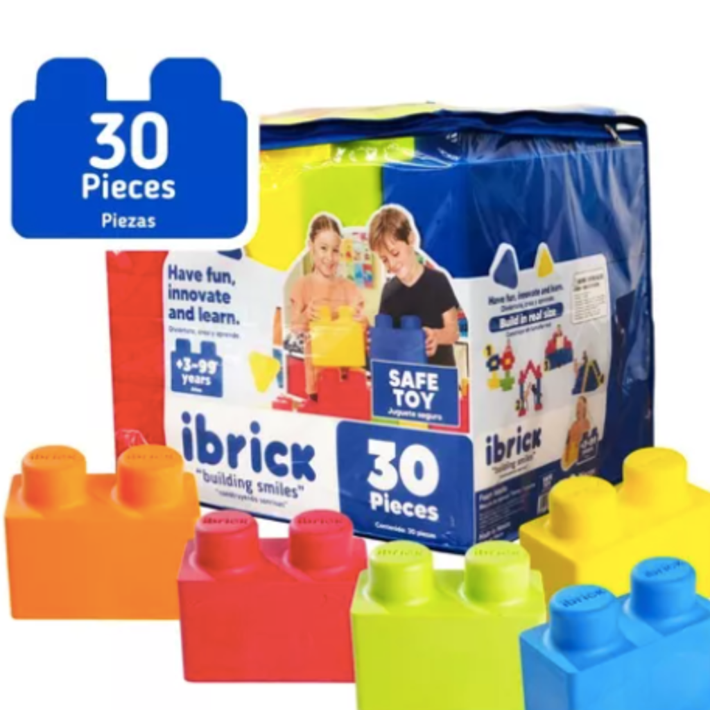 Ibrick 30 piezas Bloques Gigantes