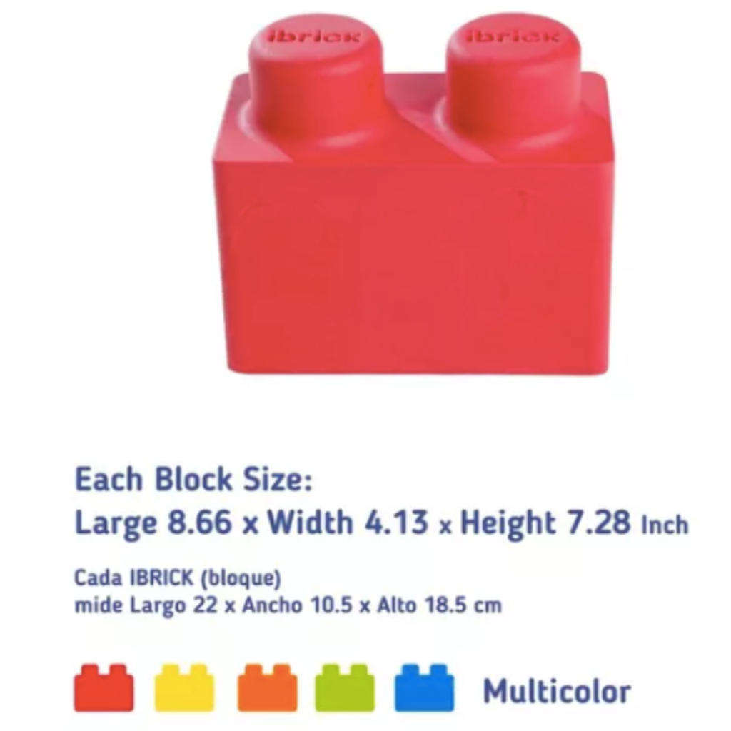 Bloques tipo lego gigantes hotsell