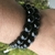 Pulseira Turmalina Negra - Conta 10mm - comprar online