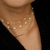 Choker Design Piastrine Liso Banho Ouro 18K - comprar online