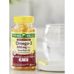 Omega 3 | 500mg | Spring Valley - comprar online