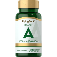 Vitamina A 3,000mcg (10.000 IU) | Piping Rock