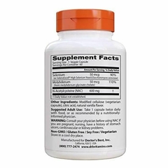 NAC (N-acetyl Cysteine) | Dr's Best | 60 cápsulas - comprar online