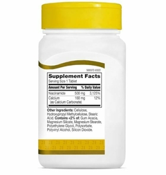 Niacinamide 500 mg | 21st Century | 110 tablets - comprar online