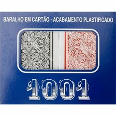 Baralho em Cartão 1001 Acabamento Plastificado