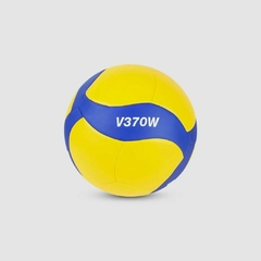 Bola de Voleibol V370W FIVB Amarelo e Azul Mikasa