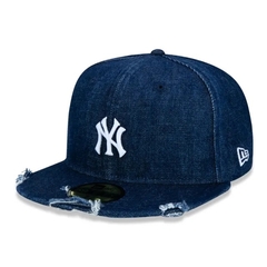 Boné New York Yankees Denim Destroyed New Era